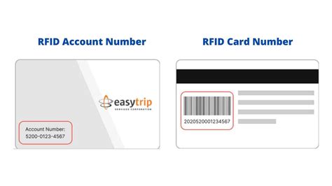 how to check rfid card number|easy trip rfid card number.